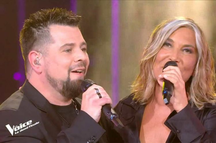 "The Voice" : Aurélien et Zazie chantent « Les murs porteurs » de Florent Pagny - Vidéo