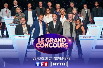 &quot;Le Grand Concours&quot; : nouvelle édition le 24 novembre 2023 sur TF1, les invités d&#039;Arthur