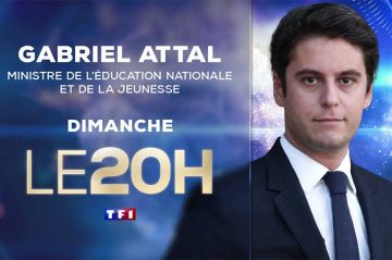 Rentrée scolaire : Gabriel Attal invité du 20H de TF1 Dimanche 26 août 2023