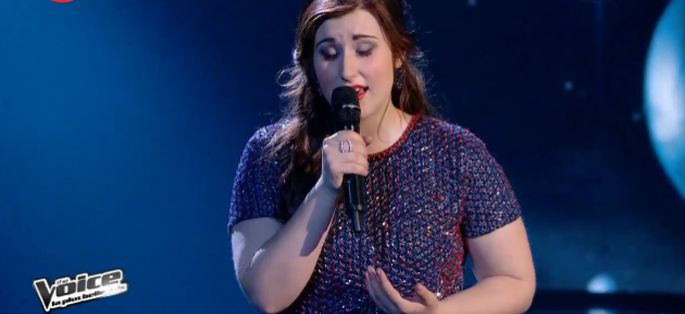 Replay “The Voice” : Caroline Savoie interprète « Somewhere Only we Know » de Kean (vidéo)