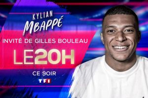 Kylian Mbappé invité du JT de 20 Heures de TF1 ce mardi 18 mai