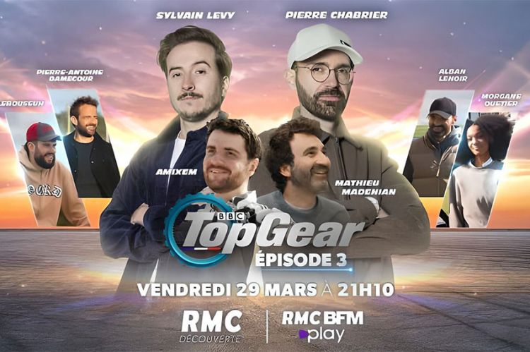 &quot;Top Gear France - Ceux qui revivent leurs années tuning&quot; vendredi 29 mars 2024 sur RMC Découverte - Vidéo