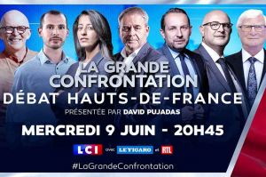 “La Grande Confrontation” : débat des Hauts-de-France mercredi 9 juin sur LCI