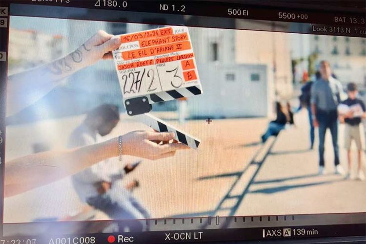 Un nouvel épisode de la série "Le fil d'Ariane" en tournage à Sète pour TF1 avec Chantal Ladesou et Florent Peyre