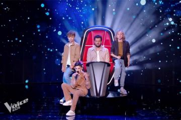 &quot;The Voice Kids&quot; : TF1 dévoile la Battle de Mattia, Loan et Louis, l&#039;une des plus jolies de la soirée (vidéo)