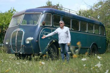 Restauration d&#039;un car Delahaye Type 163  dans &quot;Vintage Mecanic&quot; sur RMC Découverte lundi 11 mai 2025 (vidéo)