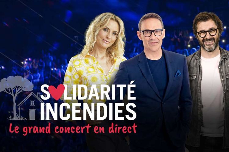 "Solidarité incendies : le grand concert en direct" sur M6 jeudi 27 août 2026, les artistes présents