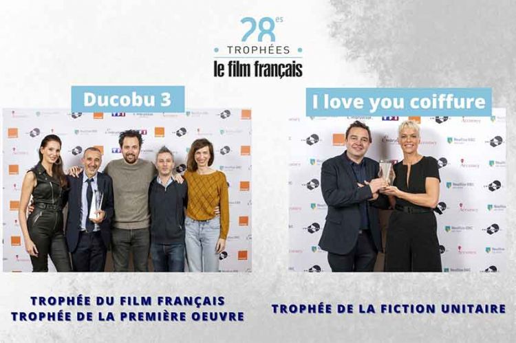 Le Groupe TF1 primé aux Trophées du Film Français pour “Ducobu 3” & “I Love You Coiffure”