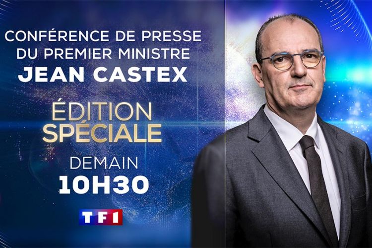 Conférence de presse de Jean Castex : édition spéciale sur TF1 jeudi 26 novembre à 10:30