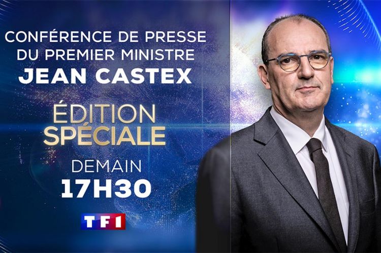 Conférence de presse de Jean Castex : édition spéciale sur TF1 jeudi 14 janvier à 17:30
