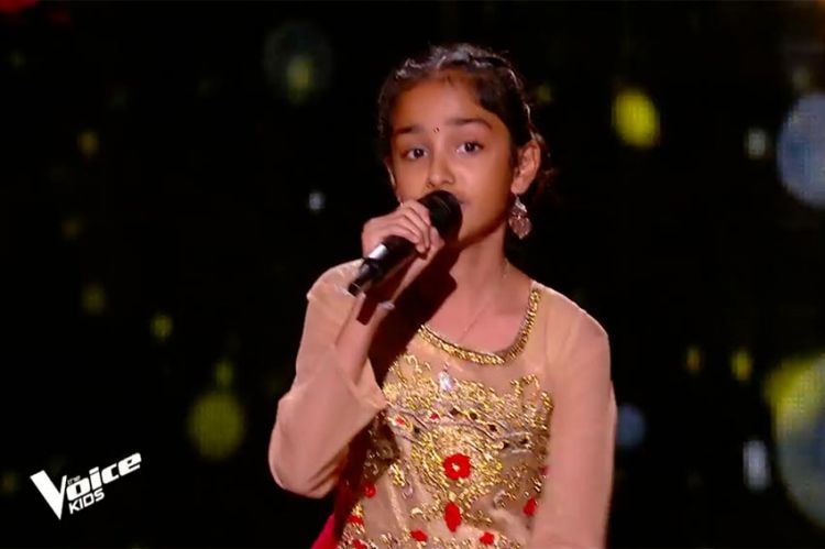 Replay “The Voice Kids” : Kanesha chante « Soppana Sundari » de D. Imman (vidéo)