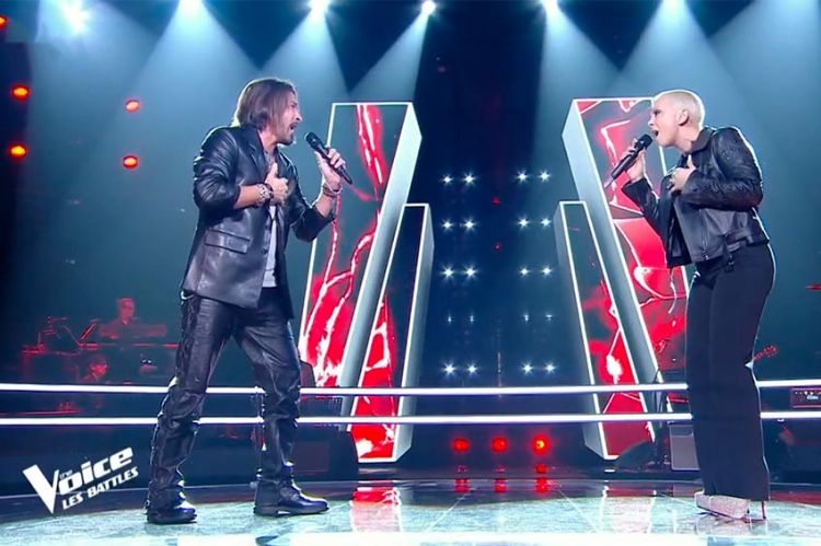 Replay “The Voice” : Giada & Tom Ross chantent « Requiem pour un fou » de Johnny Hallyday (vidéo)