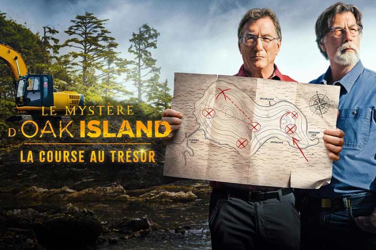 "Le mystère d'Oak Island" samedi 4 avril 2026 sur RMC Découverte