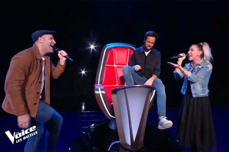 &quot;The Voice&quot; : Jessica et Jérémy Levif chantent « Mourrir demain » de Pascal Obispo - Vidéo