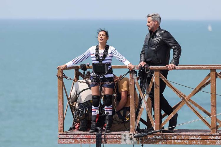 &quot;Fort Boyard&quot; : Karima Charni tente le saut de l'ange pour la 2ème fois, ce soir sur France 2 (vidéo)