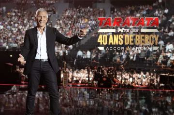 &quot;Taratata&quot; fête les 40 ans de Bercy le 25 octobre 2024 sur France 2 avec nagui et 70 artistes sur scène