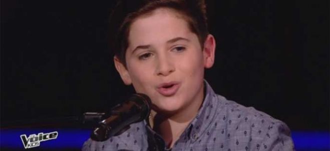 Replay “The Voice Kids” : Thibault chante « On dirait » de Amir (vidéo)