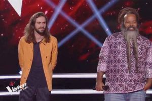 Replay “The Voice” : Clément &amp; Fanswa « Ave Cesaria » de Stromae (vidéo)