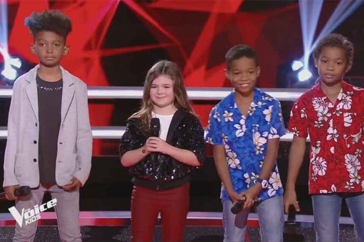 Replay “The Voice Kids” : Lucas, Nathan, Soan & Maëline « Simon Papa Tara » de Yannick Noah (vidéo)