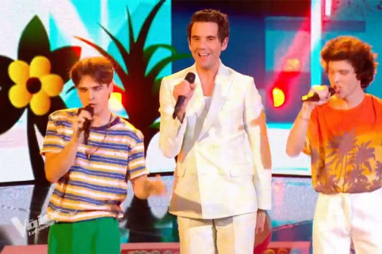 Replay The Voice - Gabriel Lobao, Clément et Mika chantent "Watermelon sugar" de Harry Styles (vidéo)