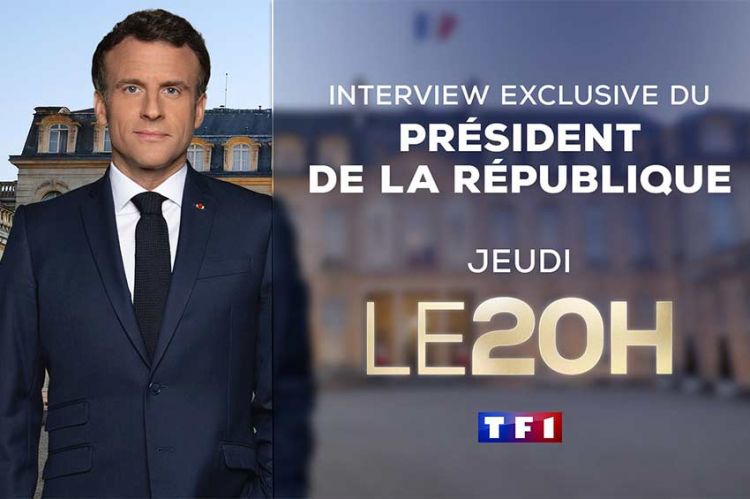 Emmanuel Macron va s'exprimer sur TF1 & France 2 jeudi 14 mars 2024 à 20 heures