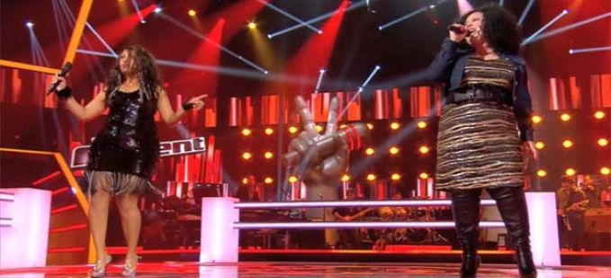 Vidéo “The Voice” : regardez la battle de Nadja face à Sandy Coops en avant-première !