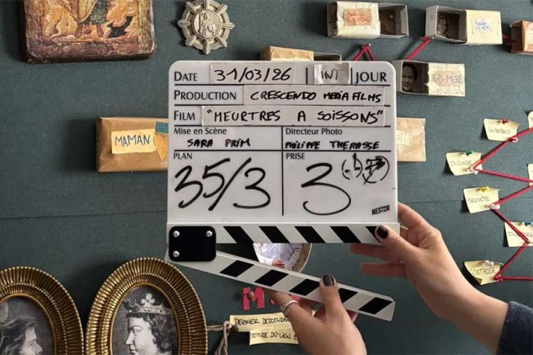 "Meurtres à Soissons" en tournage pour France 3 avec Sophie De Fürst et Robinson Stévenin