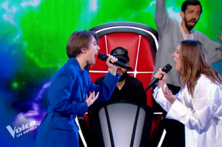 The Voice - Sahteene et Chiara Santamaria chantent &quot;Russian roulette&quot; de Rihanna en Battle (vidéo)