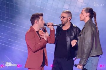 Replay &quot;Star Academy&quot; : Christophe Willem, Djebril et Julien chantent un medley - Vidéo