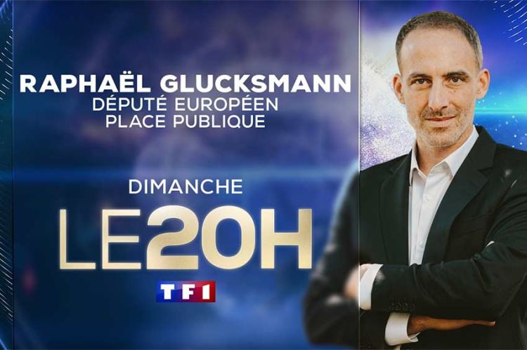 Raphaël Glusckmann invité du 20 Heures de TF1 ce dimanche 23 août 2026