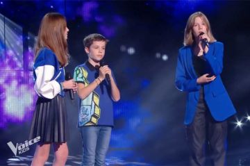 Replay "The Voice Kids" : Eloane, Noéline et Lowen chantent "Barracuda" de Julien Doré (vidéo)
