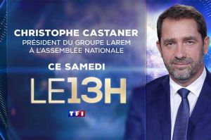 Christophe Castaner invité du JT de 13H de TF1 samedi 26 février