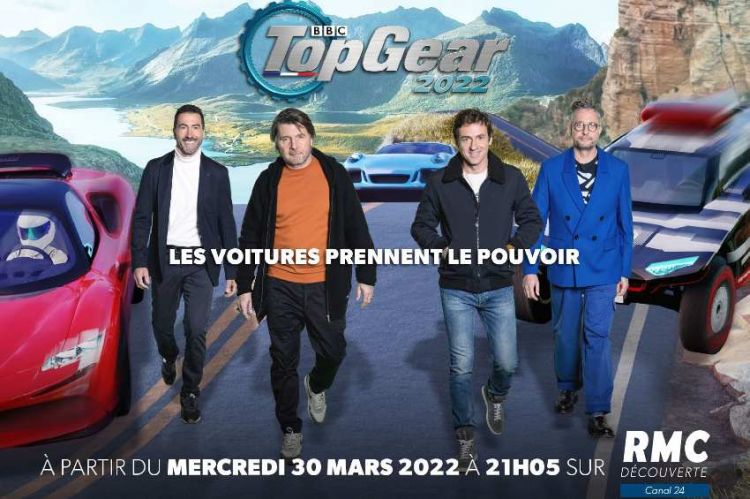 “Top Gear France” : nouvelle saison inédite à suivre sur RMC Découverte à partir du 30 mars