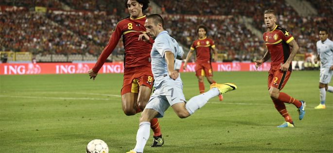 Football - Le match Belgique / France suivi par 4,4 millions de téléspectateurs sur TF1