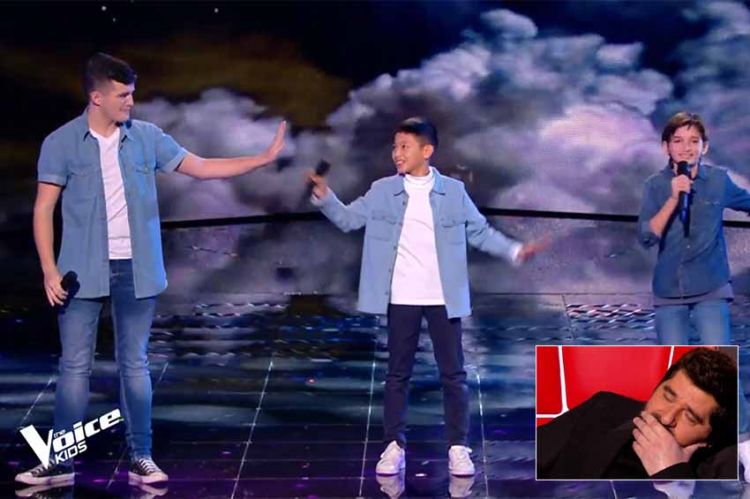 “The Voice Kids” : Patrick Fiori ému aux larmes sur la Battle de Jules, Aivan &amp; Tom samedi soir sur TF1 (vidéo)