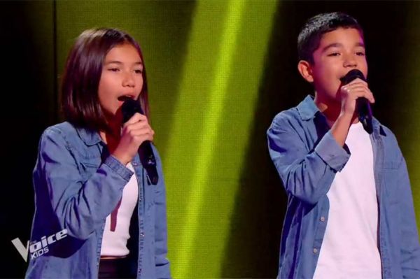 Replay "The Voice Kids" : Eline et Naël chantent "XY" de Vitaa &amp; Slimane (vidéo)