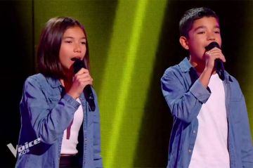 Replay &quot;The Voice Kids&quot; : Eline et Naël chantent &quot;XY&quot; de Vitaa &amp; Slimane (vidéo)