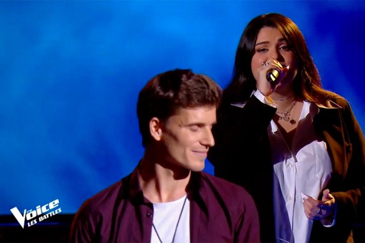 Replay “The Voice” : Eolya & Azza chantent « Yalla » de Calogero (vidéo)