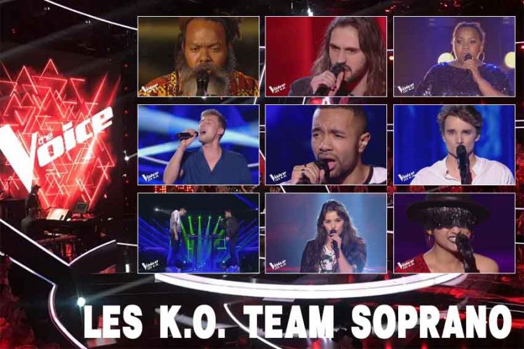 Replay “The Voice” samedi 20 avril : voici les 18 KO de l'équipe Soprano (vidéo)