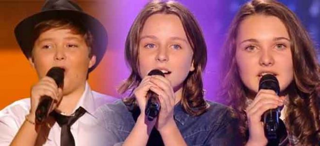 Replay “The Voice Kids” : les prestations de Noa, Eva &amp; Lily (vidéo)