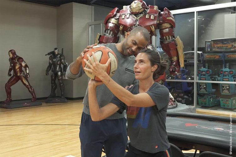 Tony Parker se confie à Alessandra Sublet dans « Tony Parker confidentiel », mardi 24 mars sur TMC