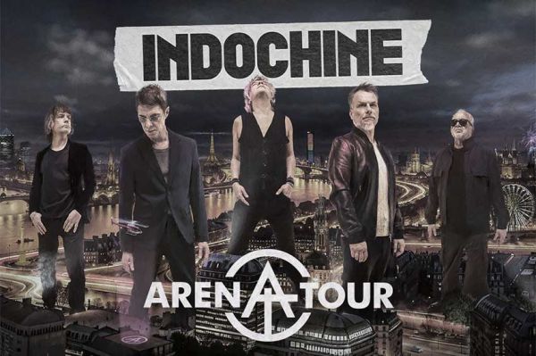Le concert "Arena Tour" d'Indochine diffusé en direct sur TMC mercredi 4 mars 2026