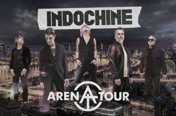 Le concert "Arena Tour" d'Indochine diffusé en direct sur TMC mercredi 4 mars 2026