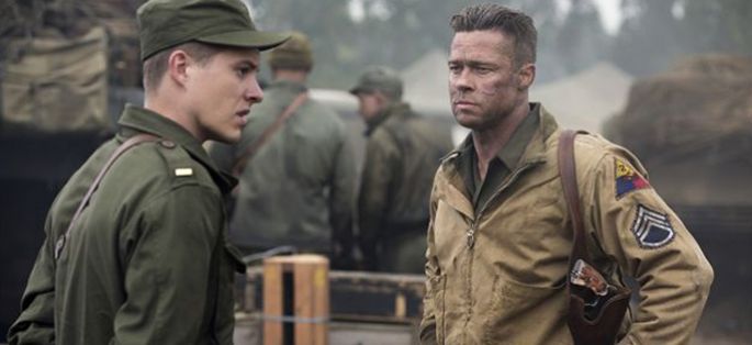 Brad Pitt présente son film  “Fury” dimanche sur France 2 et lundi dans “Le Grand Journal”