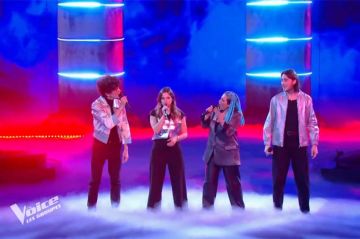 Replay &quot;The Voice&quot; : Gianni, Lorette, Mina Blue et Elliot chantent &quot;Nightcall&quot; de Kavinski (vidéo)