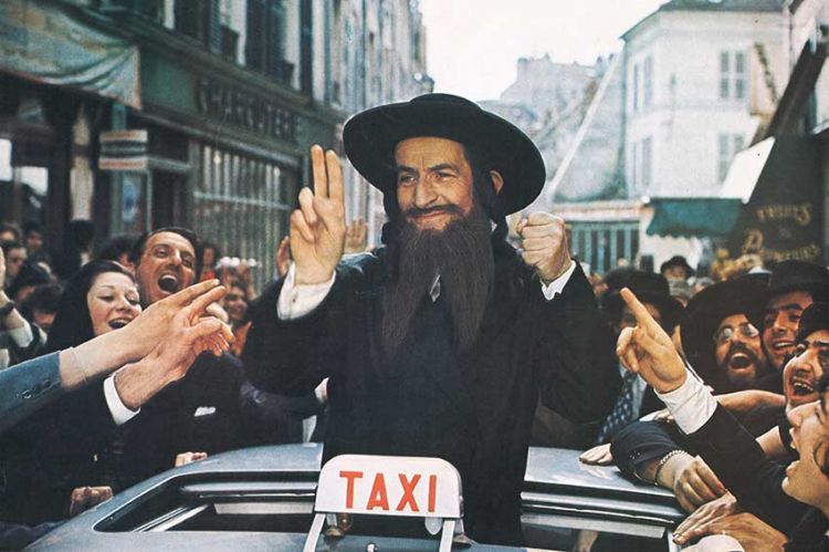 "Les aventures de Rabbi Jacob" à revoir sur France 2 dimanche 22 octobre 2023