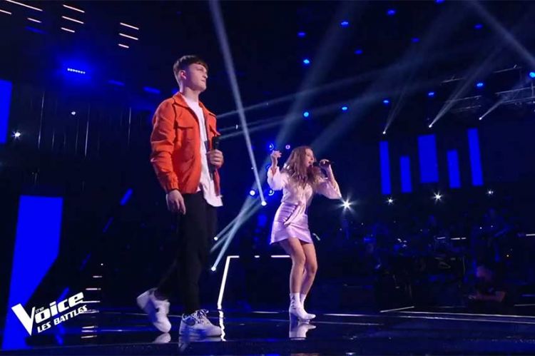Replay "The Voice" : Elio & Nicoline chantent « Evidemment » d'Orelsan & Angèle - Vidéo