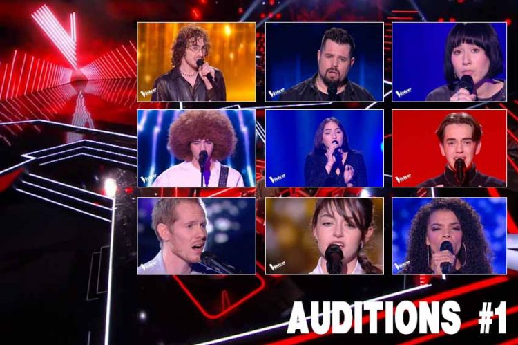 Replay "The Voice" samedi 25 février 2023 : Voici les 9 talents sélectionnés (vidéo)