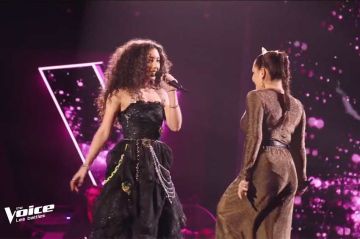 Replay "The Voice" : Virginia et Candyce chantent "Golden" de Huntrix (vidéo)