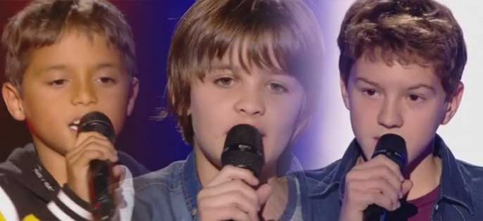 Replay “The Voice Kids” : les prestations de Kamil, Thomas & Antoine (vidéo)